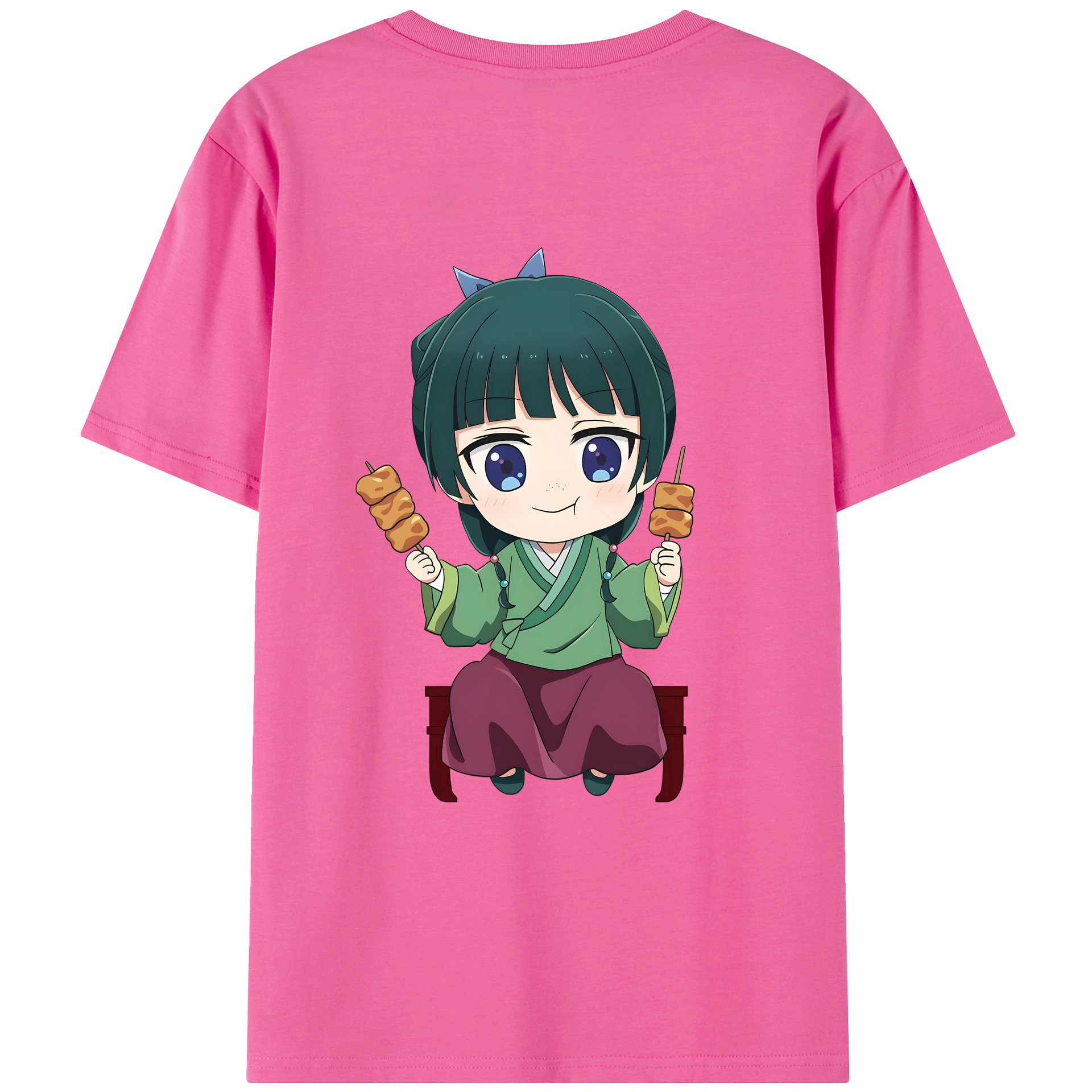 （画像用） 薬屋のひとりごと The Apothecary Diaries レディース半袖Tシャツ(バックプリント)